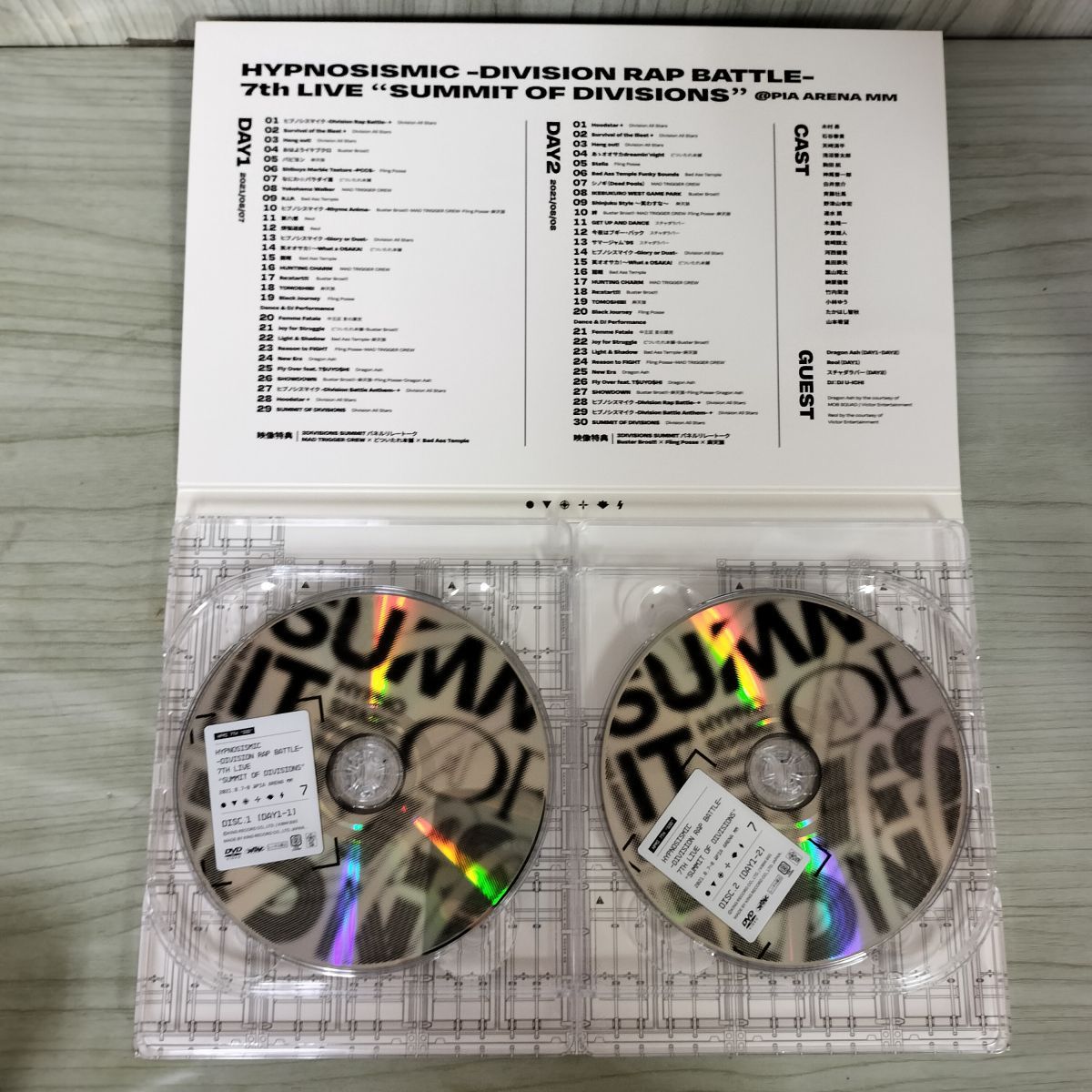 DVD ヒプノシスマイク Division Rap Battle 7th LIVE SUMMIT OF