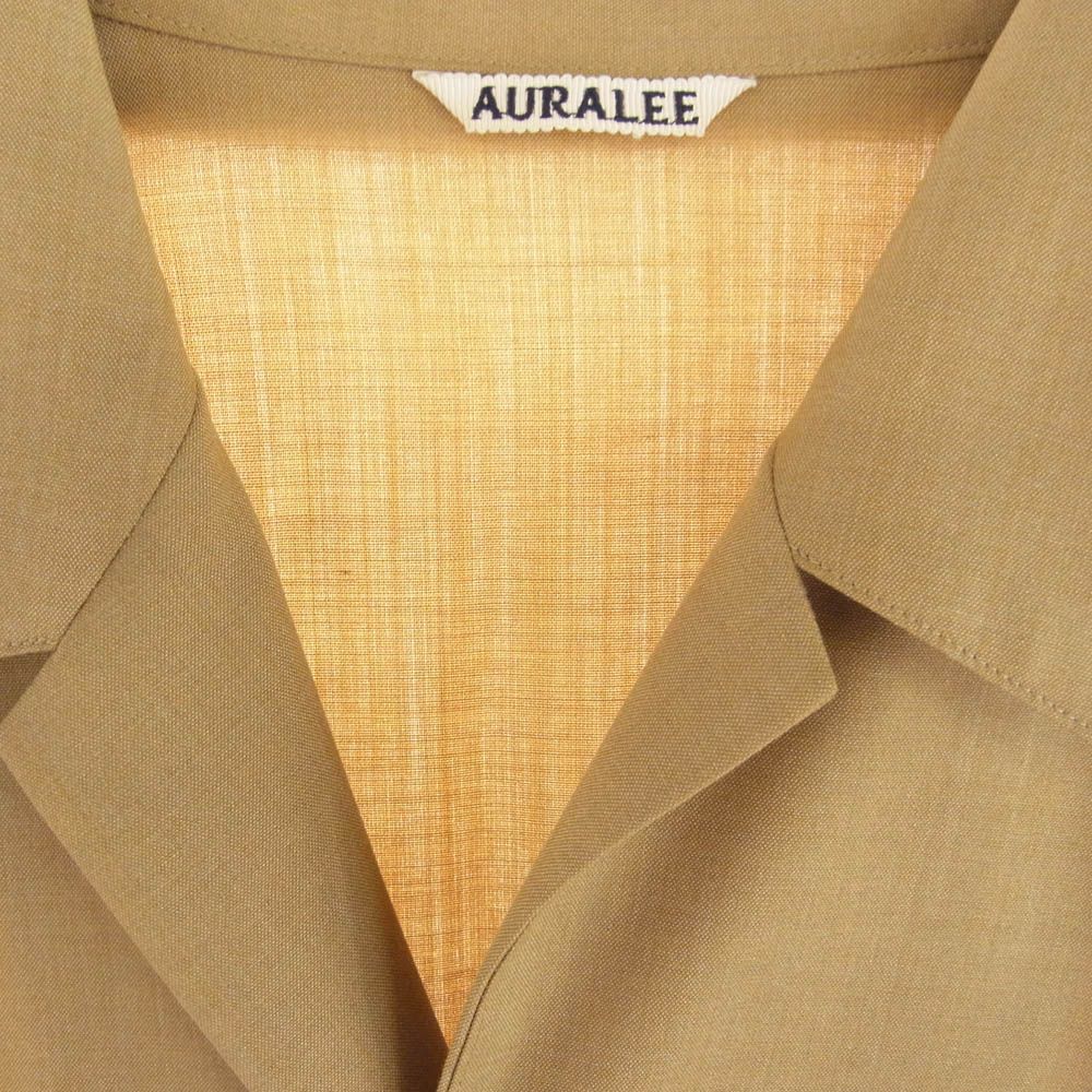 AURALEE オーラリー 19SS A9SB01WT WOOL SILK TROPICAL SHIRTS JACKET