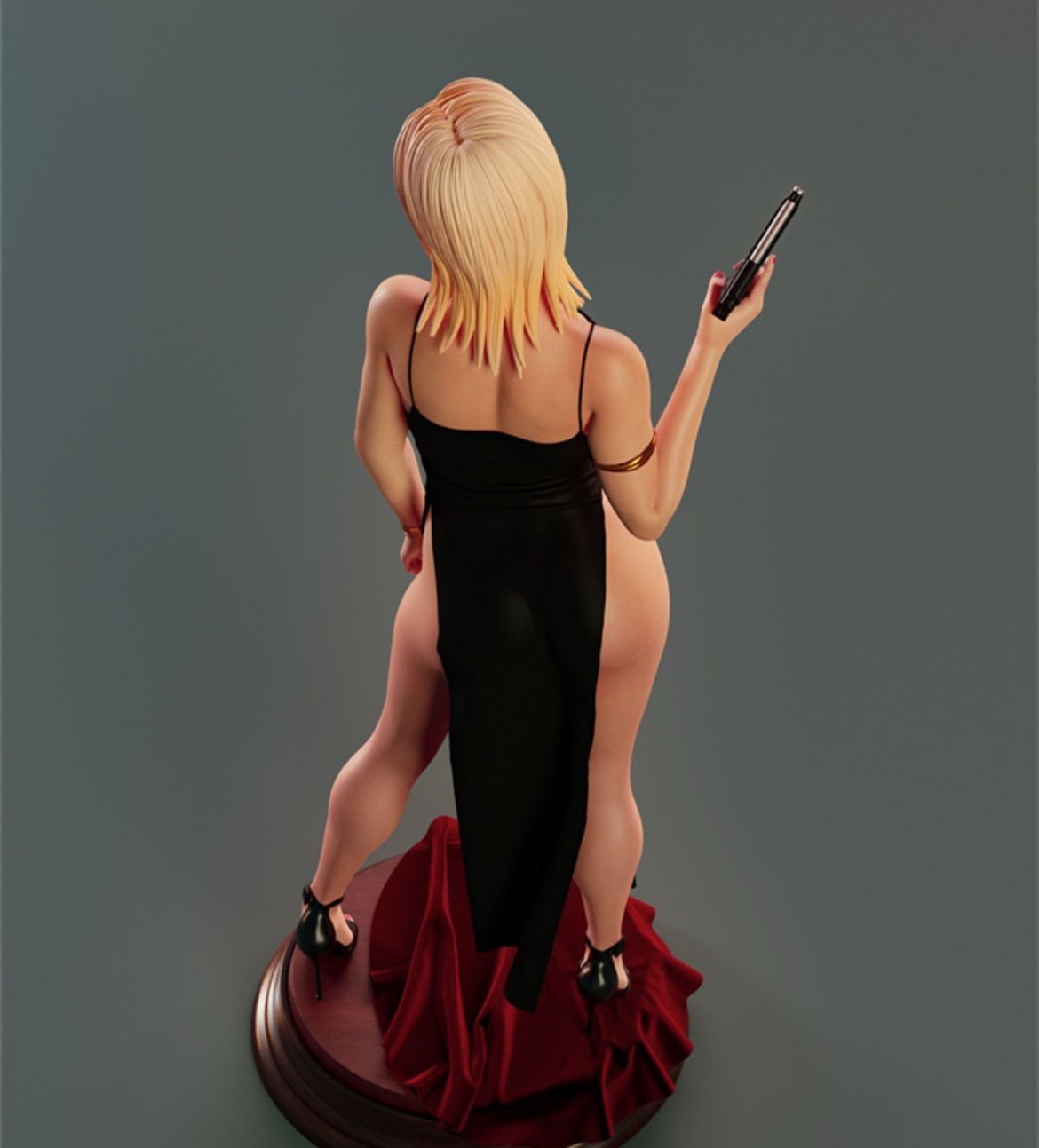 ガレージキット 未塗装フィギュア 1/6 BIGスケール 33cm アヤ