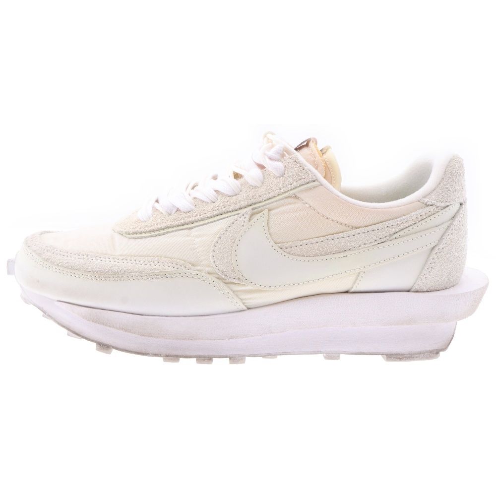 NIKE (ナイキ) ×sacai LD WAFFLE Tripple white BV0073-101 サカイ エルディーワッフル トリプルホワイト ローカットスニーカー US9.5/27.5cm ホワイト