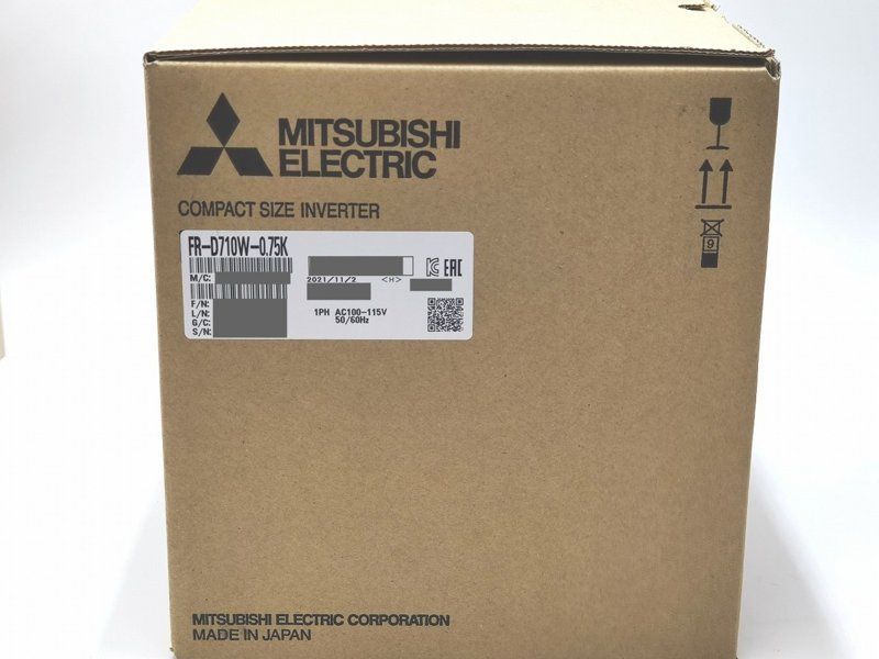 2021年11月製 新品 三菱 インバータ FR-D710W-0.75K インバーター その