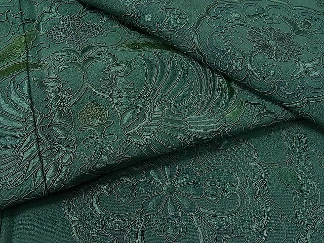 平和屋1■極上 訪問着 総刺繍 スワトウ刺繍 花唐草鳳凰文 逸品 未使用 1s178 平和屋1■極上 訪問着 総刺繍 スワトウ刺繍 花唐草鳳凰文 逸品 未使用 1s178