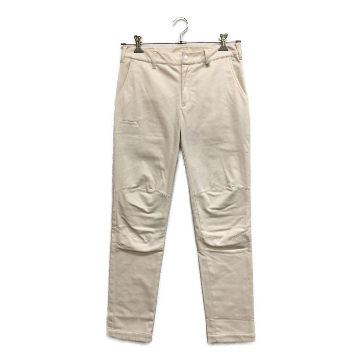 メンズ ビームスゴルフ BEAMSGOLF パンツ S ホワイト 白 裏フリース素材