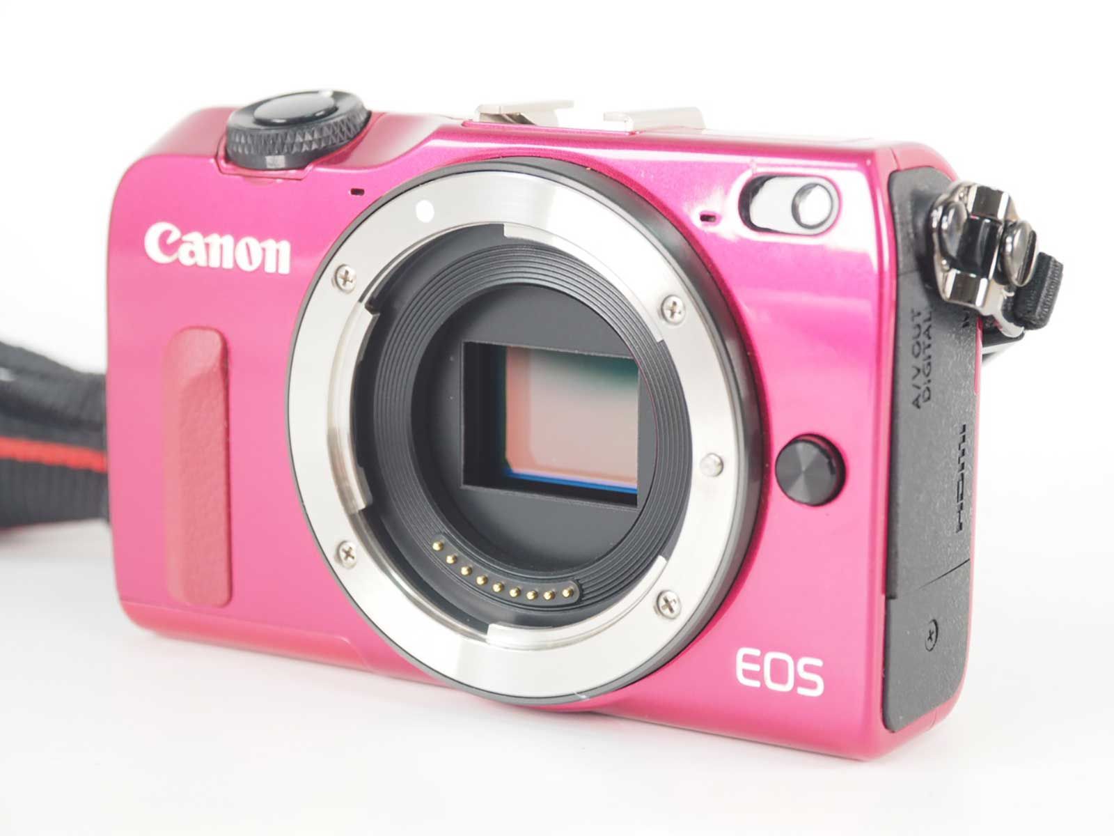  キャノン Canon EOS M 2 18 0 MP Mirrorless Digital Camera Red 55 mm Lens Z 5481 A ミラーレス一眼 デジタルカメラ