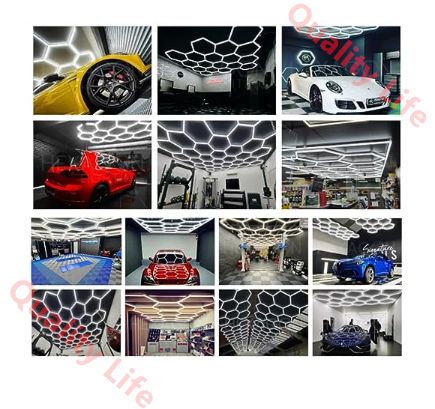 天井六角ライト車のショー