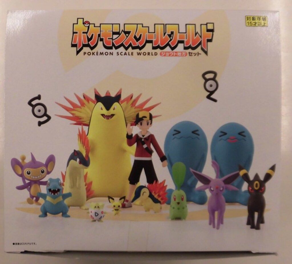バンダイ ポケモンスケールワールド ジョウト地方 ポケットモンスター 1BOXセット ポケモンスケールワールド ジョウト地方セット
