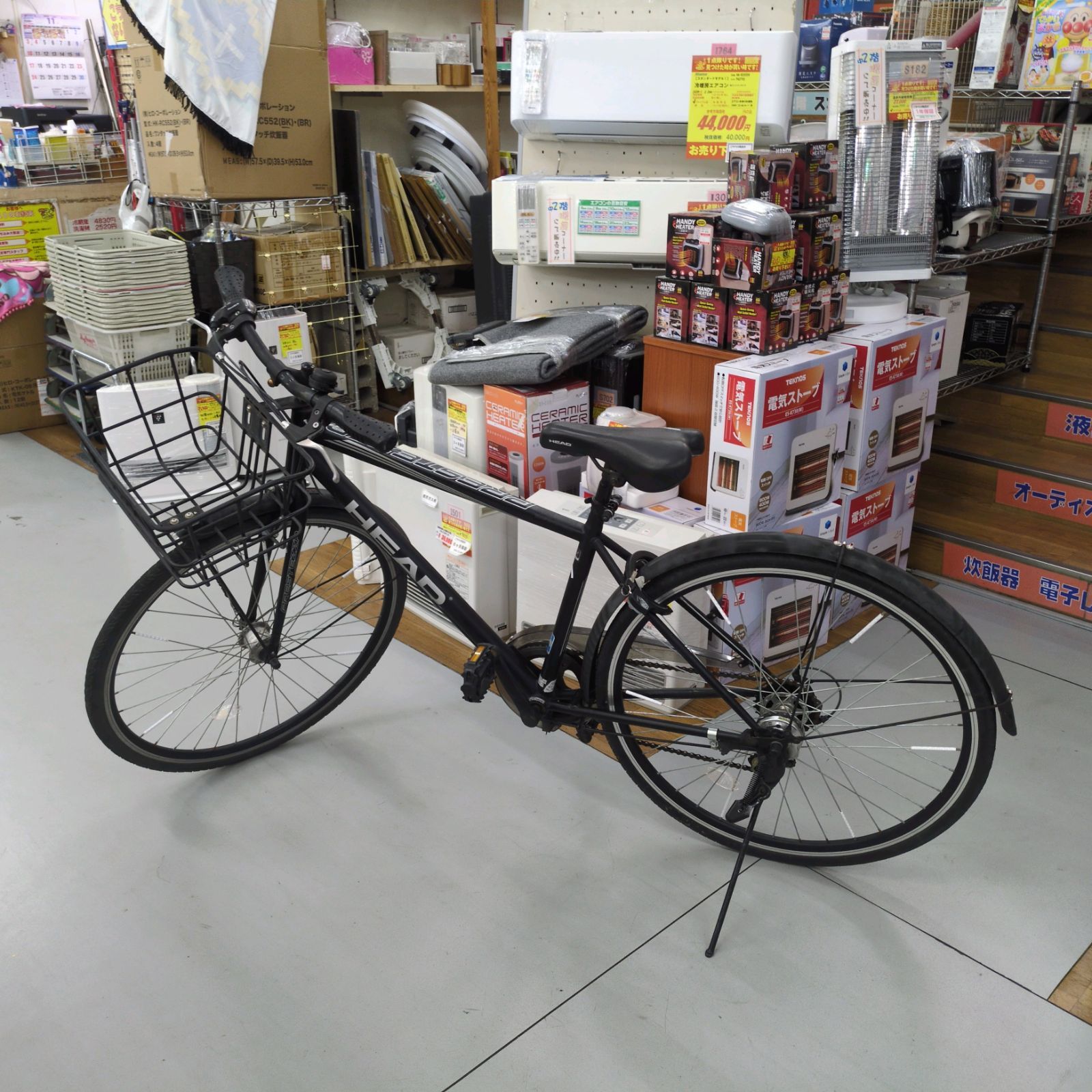 J266 ★サビキズ使用感★ノーパンククロスバイク自転車★HEAD PRESTEZZA★6段★27インチ J266 ☆サビキズ使用感☆ノーパンククロスバイク自転車☆HEAD