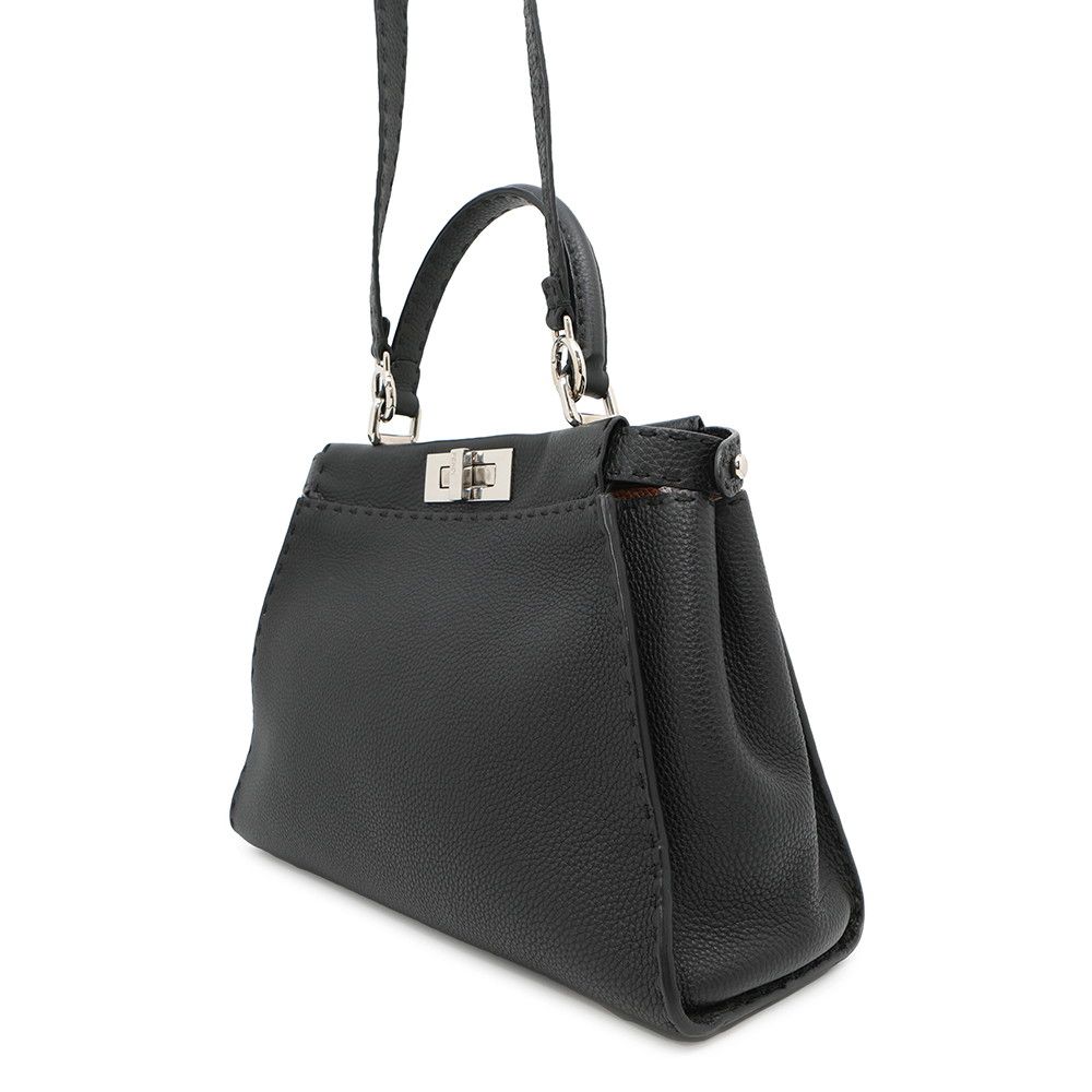 【VINTAGE】FENDI ピーカブー セレリア 2wayハンドバッグ 美品☆ フェンディ ピーカブー ミニ セレリア ピンク 2way