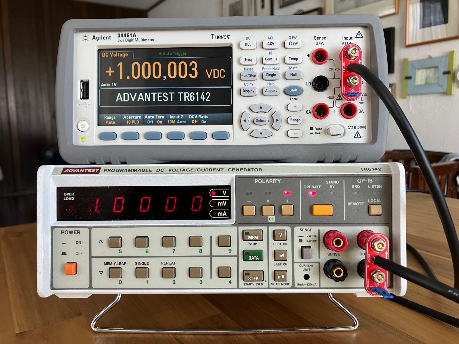 ADVANTEST TR6142 Programmable DC Voltage|Current Source