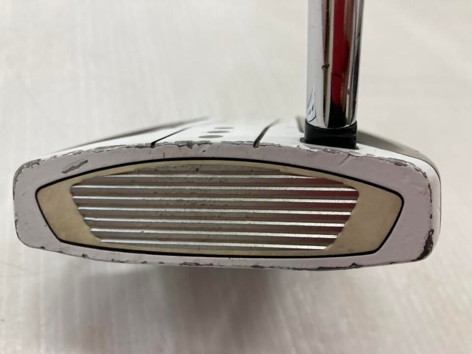 スパイダー EX プラチナム/ホワイト パター 34インチ シングルベンド