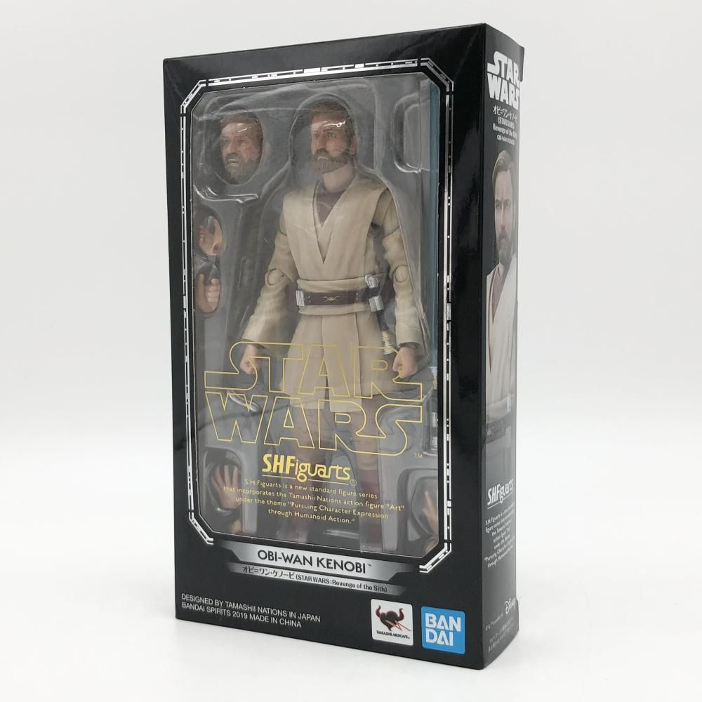 開封 バンダイ スター･ウォーズ エピソード3|シスの復讐 S.H.Figuarts オビ ワン･ケノービ 17