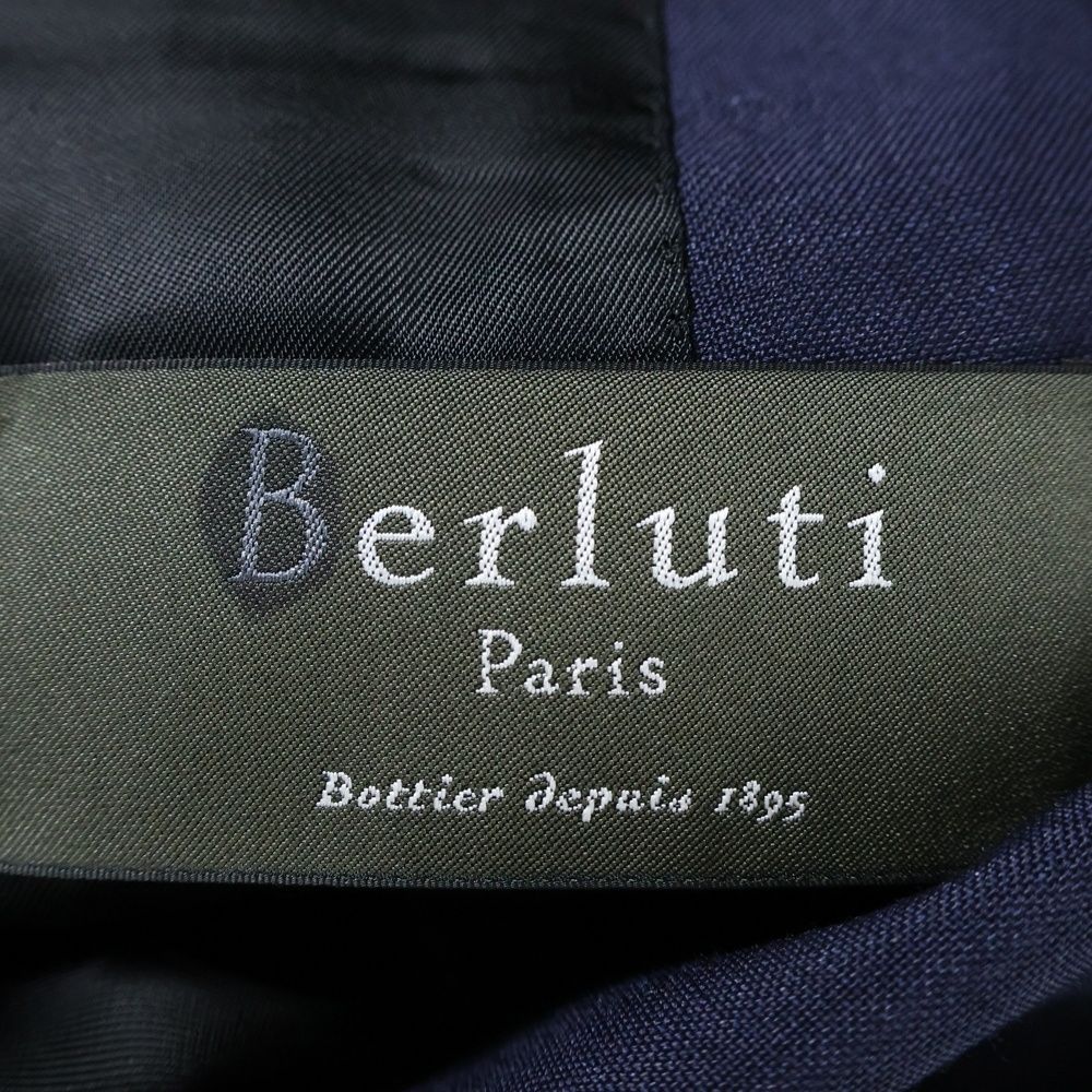 Berluti ベルルッティ テーラードジャケット セットアップスーツ パンツ ネイビー KANDAIZUMI_COM