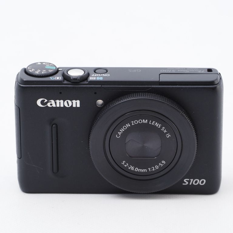 美品 Canon PowerShot S100 PSS100 ブラック-