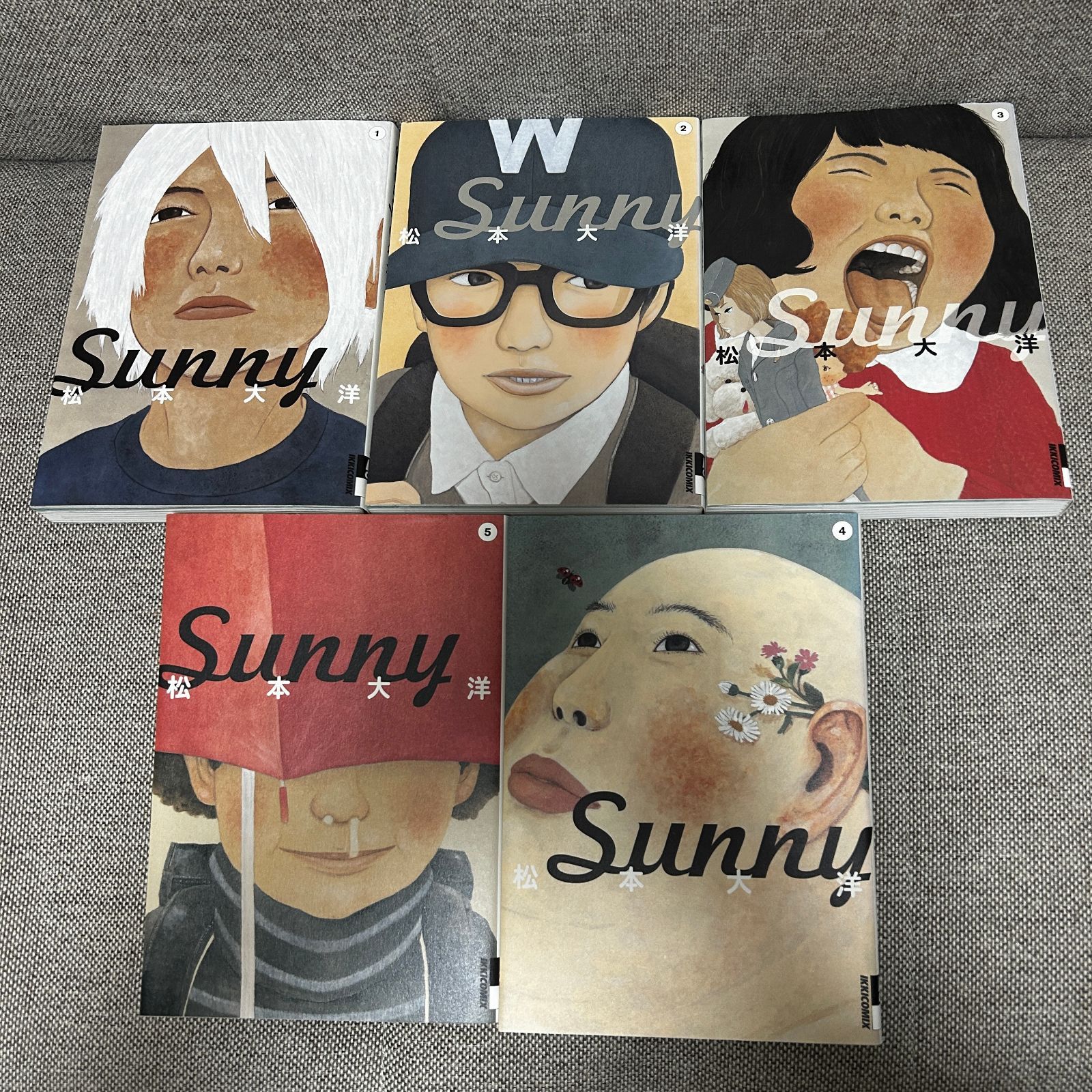 中古本】 松本大洋 sunny（①〜⑤） 鉄コン筋クリート（全巻セット） 花男（全巻セット） 青い春（全1巻） 合計12冊セット | Mua sắm  tại Mercari từ Nhật Bản! | Buyee