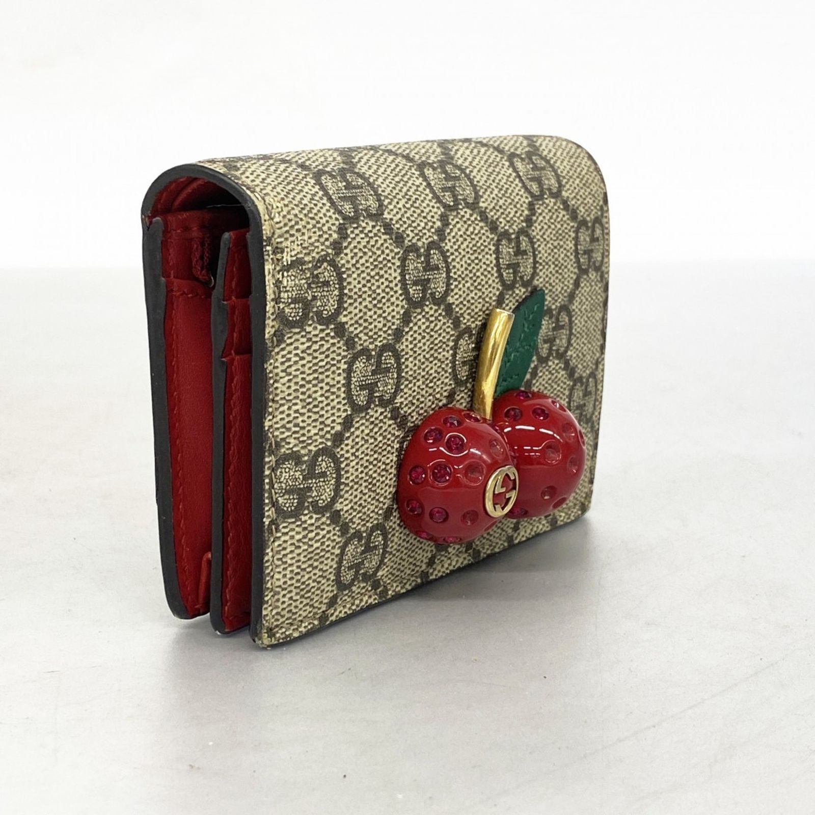 グッチ(Gucci) グッチ 財布 GGスプリーム チェリー 476050