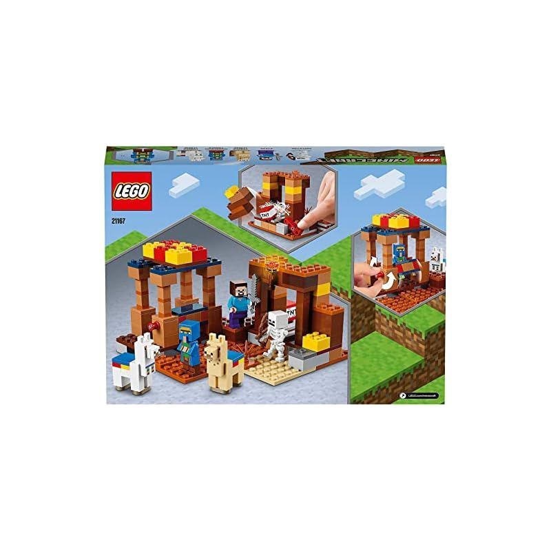 ぷくちゃん出品 1200×600×900 在庫セール】レゴ (LEGO) おもちゃ マインクラフト 村人の交易所