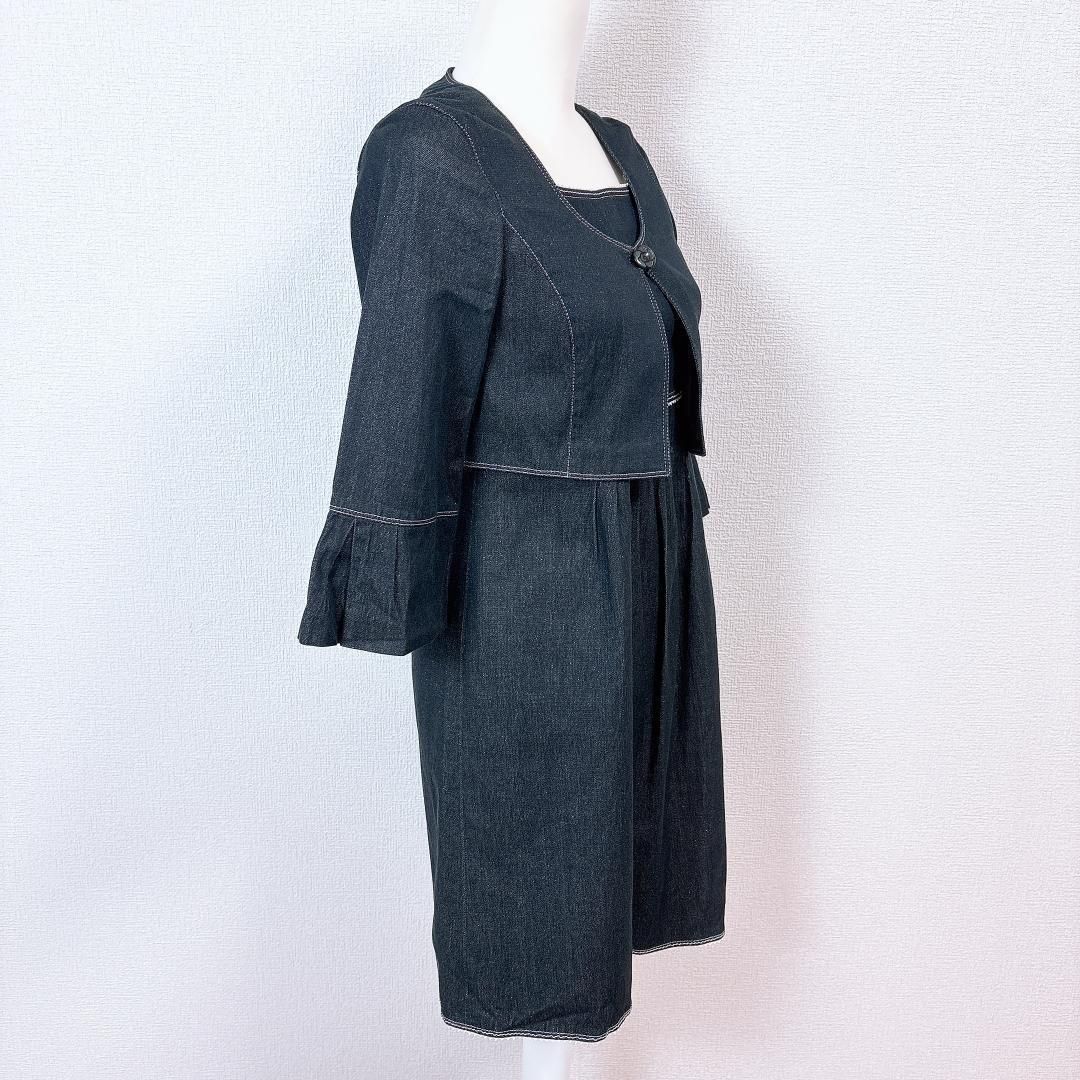 エムズグレイシー シルク混 春夏 ワンピースセットアップ スーツ