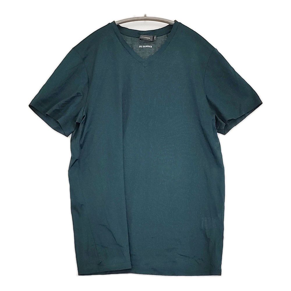 【未使用】JIL SANDER 半袖ロゴTシャツ カーキ XS J20215 未使用 JIL SANDER ロゴ Tシャツ XSサイズ カーキ J21GC0001