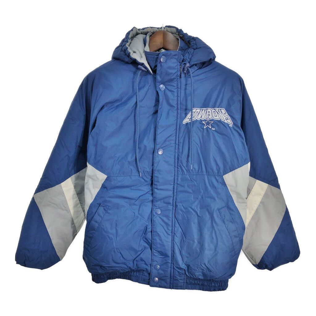 古着/ダラス・カウボーイズ フード付きジャケット M 00年代 STARTER スターター NFL ダラス・カウボーイズ スタジアム