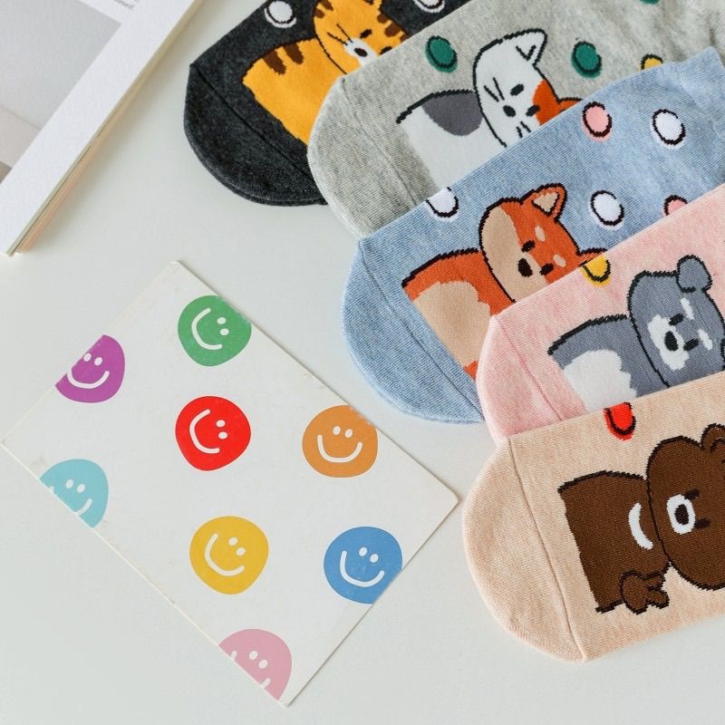 ウサギ刺繍 ブラックソックス 5足セット 5足セットレディース アニマル 刺繍 ソックス クルー丈 動物 鳥 生物 ワンポイント ゆるかわ かわいい おしゃれ 個性的 シンプル カジュアル  カラフル カラー 婦人 女性 ふつう丈 靴下 シマエナガ ふくろう アライグマ メンダコ 23-25cm 送料無料 まとめ買い 楽天 | SOCKS