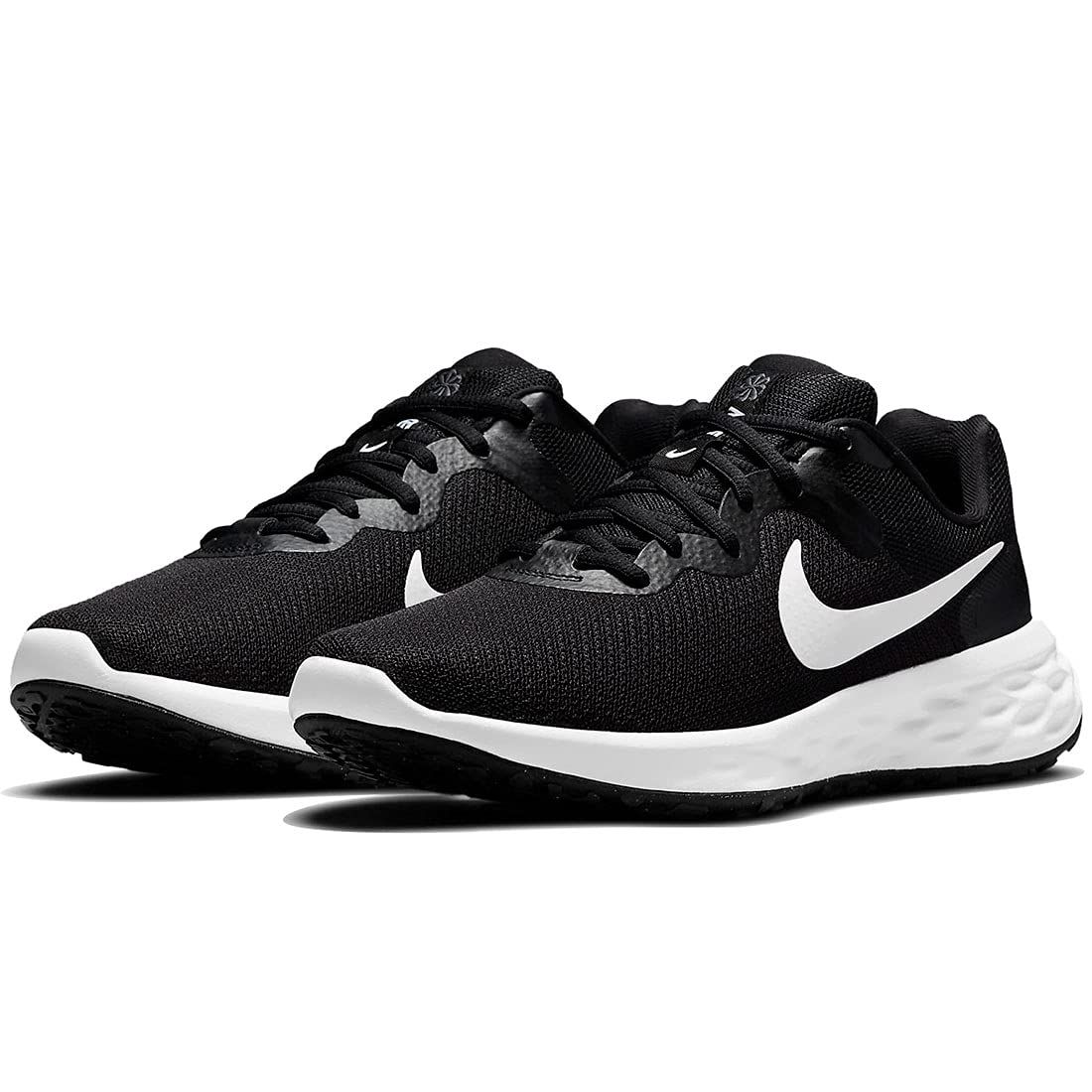 NIKE(ナイキ) REVOLUTION 6 レボリューション 6 DC3728 003 メンズスニーカー ランニング 紳士 男性 ジョギングブラック/ホワイト(003)27.0cm [ブラック/アイアングレー/ホワイト] [27.0 cm]