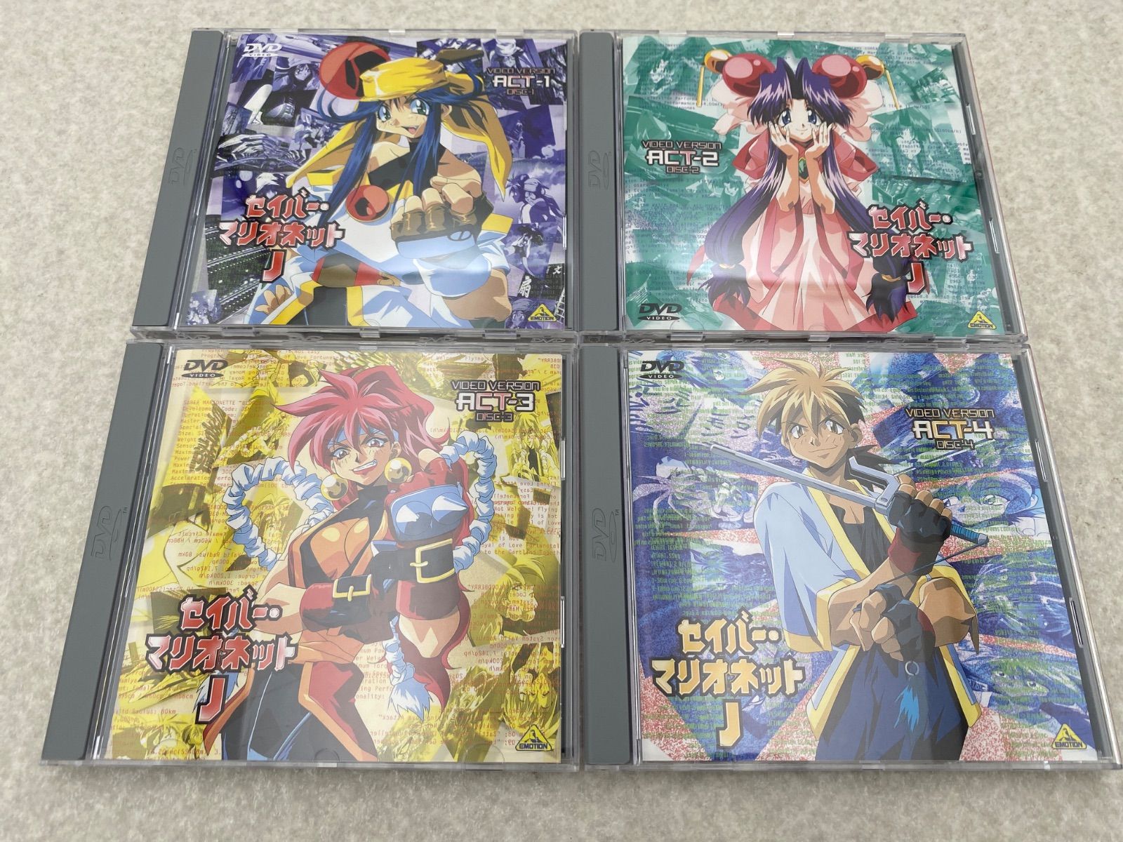 セイバーマリオネットJ DVD-BOX 3巻セット まとめ売り - メルカリ