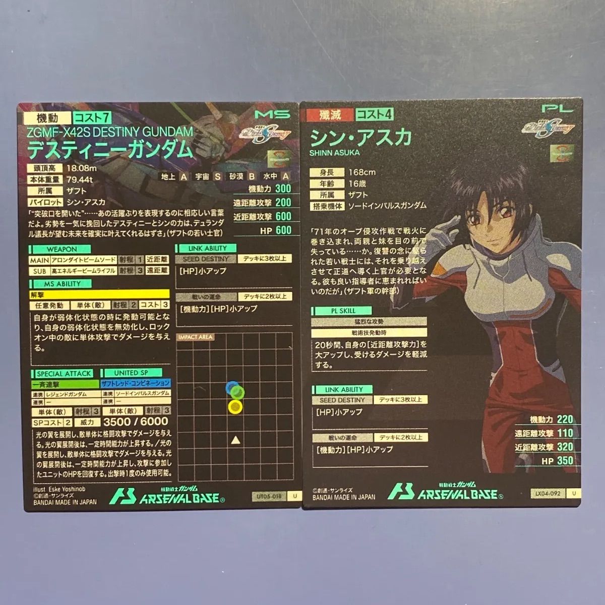 アーセナルベース SEED DESTINY 〈デスティニーガンダム (U) / シン