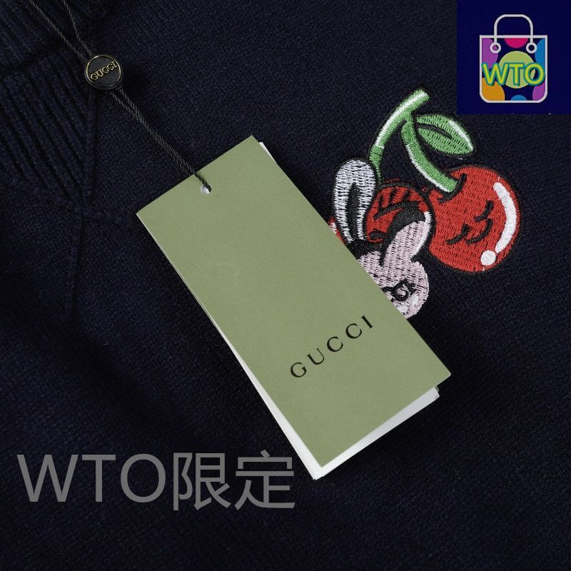 GUCCI風 ジャカードニットセーター（秋冬新作） [本日特価|新品