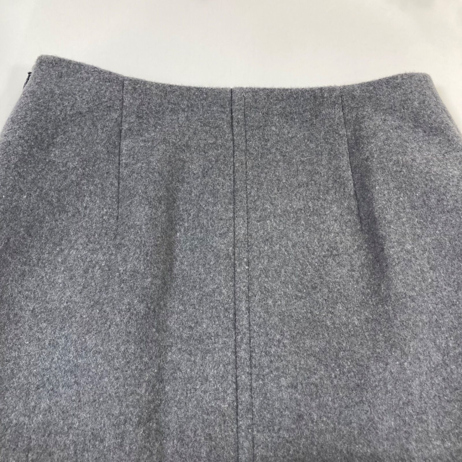 Spick＆Span スピック＆スパン メルトンAラインミニスカート 38サイズ