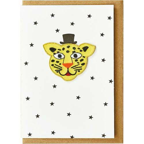 まとめ エルコミューン グリーティングカード ペトラボーズ 輸入グリーティングカード Patch Card Leopard YGC-039 ×15セット