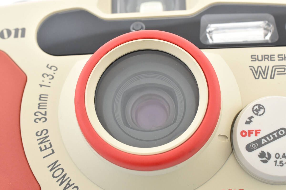 ☆良品☆ キヤノン SURE SHOT WP-1 人気 防水フィルムカメラ ☆ L22