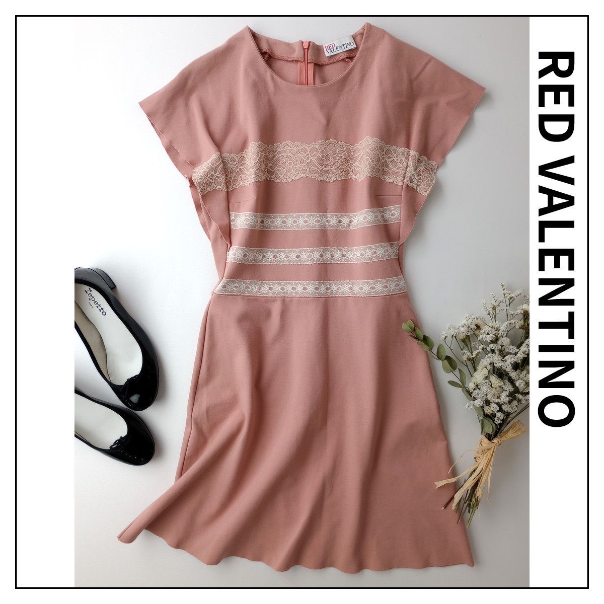 RED VALENTINO レッドヴァレンティノ レース ワンピース