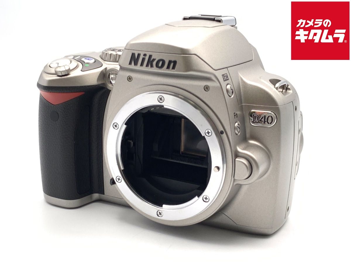 ニコンD40 シルバー Nikon Digital SLR Camera D40 Silver Body D40S | eBay