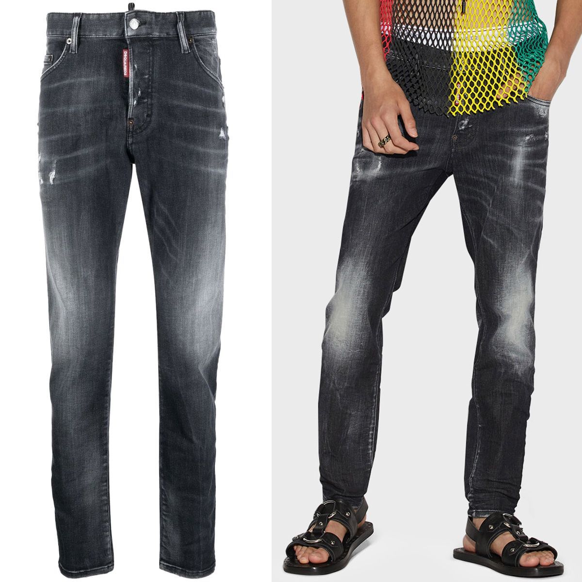 DSQUARED2 ディースクエアード S71LB1202 S30503 ブラック SUPER 