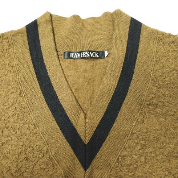 HAVERSACK ハバーザック 20AW 日本製 Sheep Pile Knit Vest