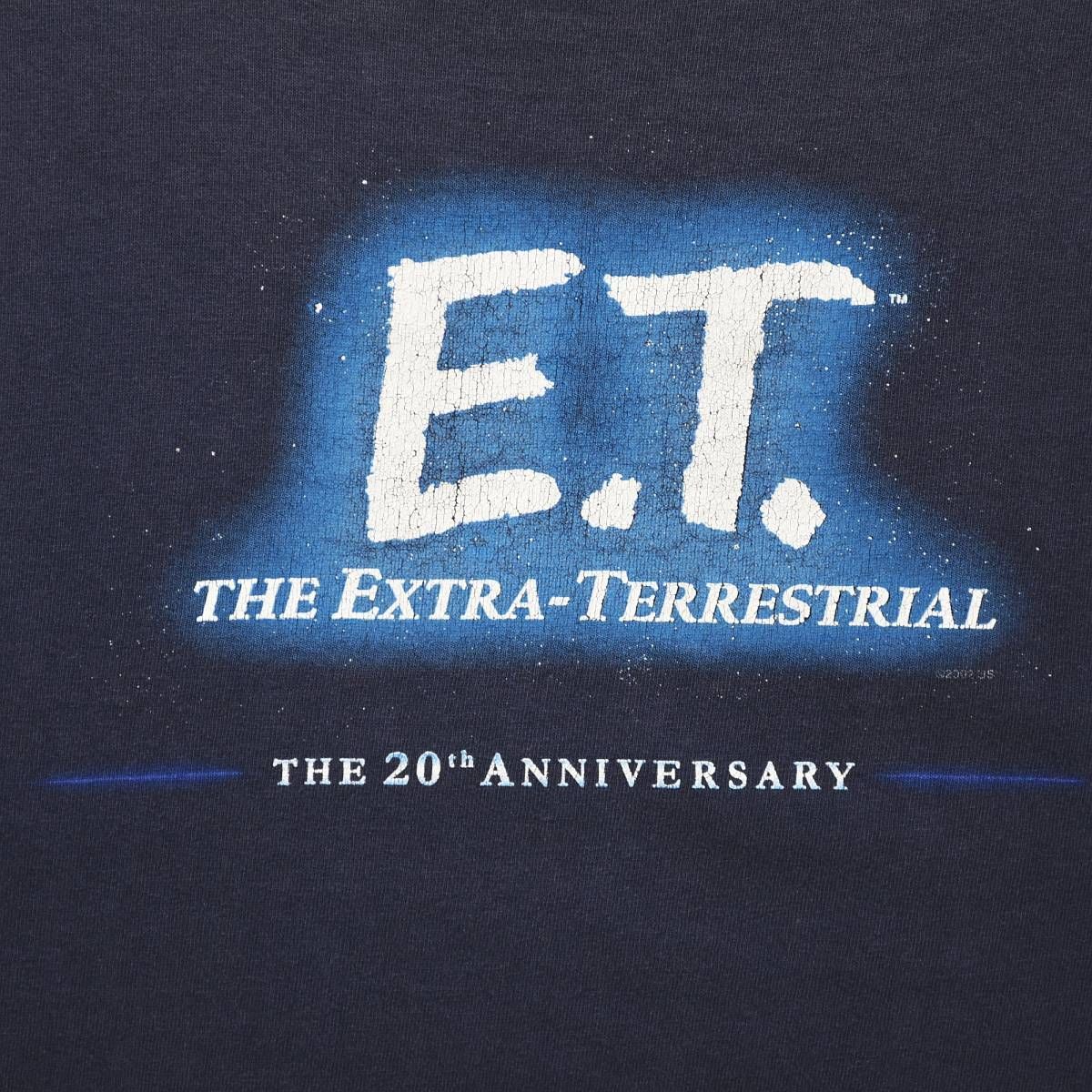 00sヴィンテージ USA製 E.T. 20th anniversary 2002 ムービー T