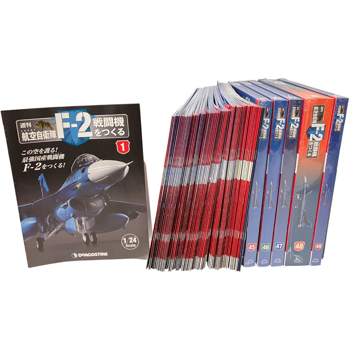 DeAGOSTINI 航空自衛隊 F-2戦闘機を作る 1-100巻 一部 み 含む H10506967