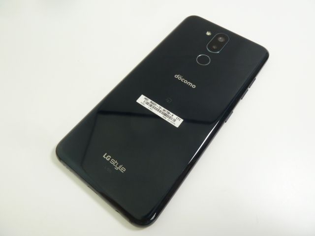 LG Electronics - LG style2 黒 SIMロック解除済 新品未使用 中古】 LG style2 L-01L ブラック docomo SIMロック解除済