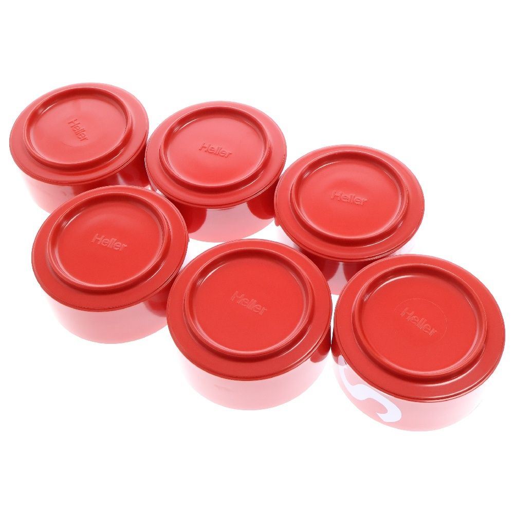 SUPREME シュプリーム 23SS heller maxbowl ヘラー マックスボウル ボウル 食器6セット レッド ■ SUPREME (シュプリーム) 23SS heller maxbowl ヘラー マックスボウル