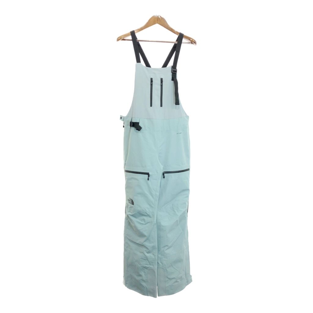 THE NORTH FACE ノースフェイス DRYVENT Ceptor Bib オーバーオール アウトドア ライトブルー レディース M 古着 U2820