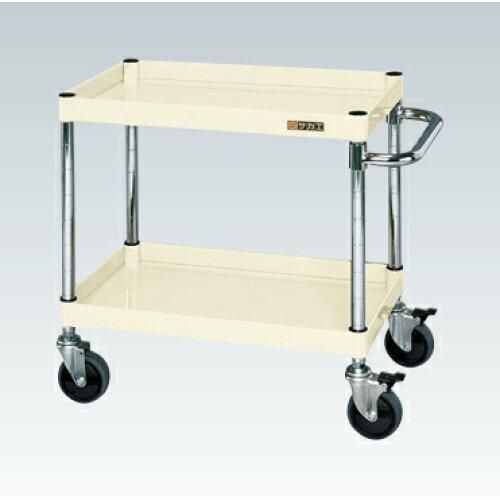 新品・5営業日で発送】サカエ CSパールワゴン中量タイプ ダブル