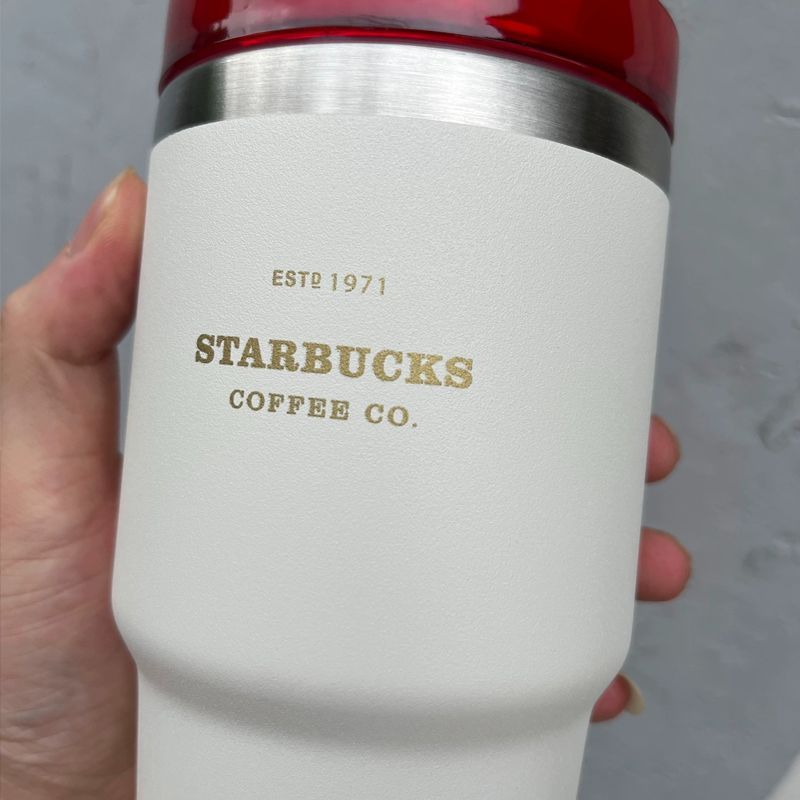 新品】スターバックス スタンレー タンブラー 591ml アイボリー