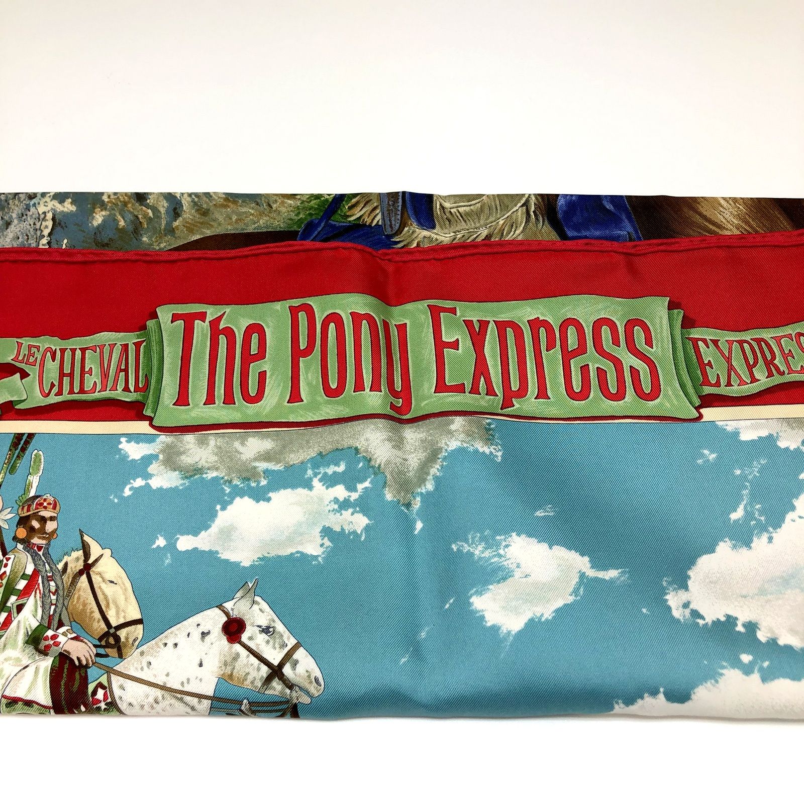 HERMES カレ90 THE PONY EXPRESS 郵便社 スカーフ 売り出しネット www