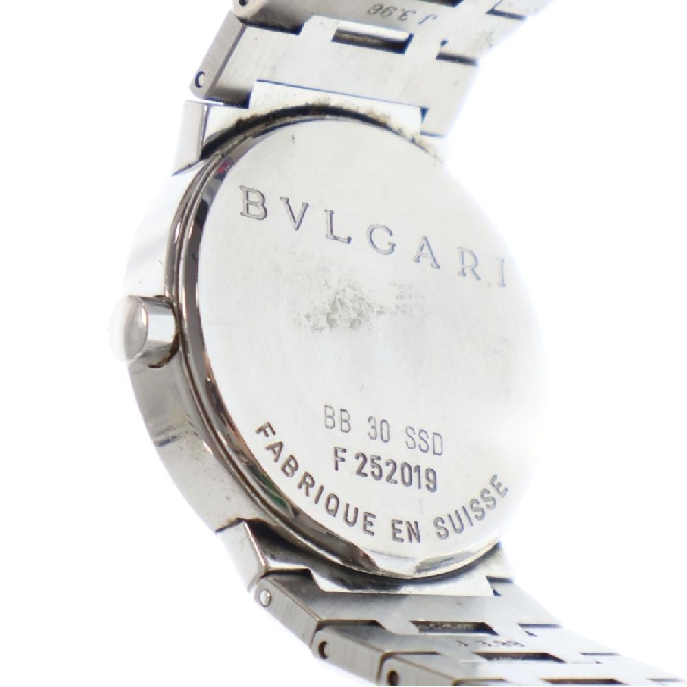 ブルガリ BVLGARI BB30SSD デイト クオーツ ボーイズサイズ BVLGARI