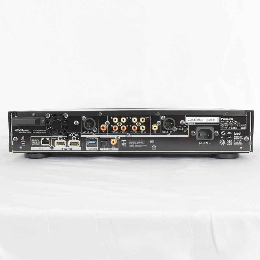 美品】パナソニック DP-UB9000-K ブルーレイディスクプレーヤー Ultra