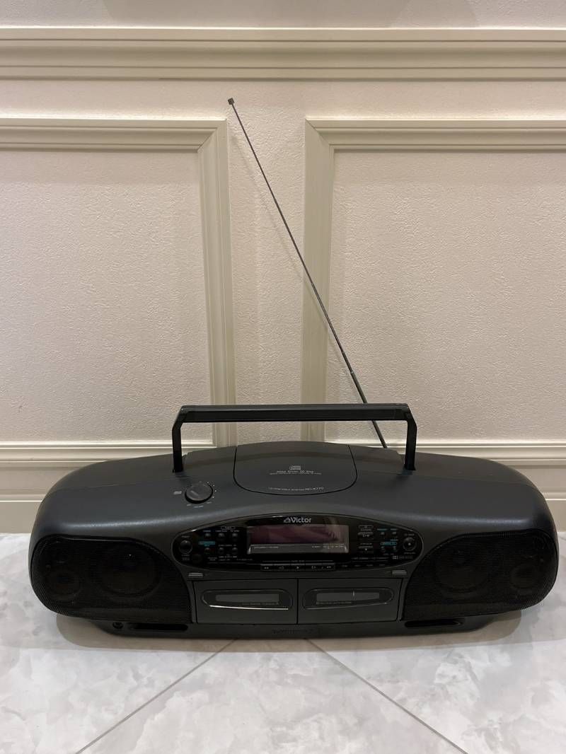 Victor CDポータブルシステム RC-X770 ラジカセ 音出し 済み ビクター