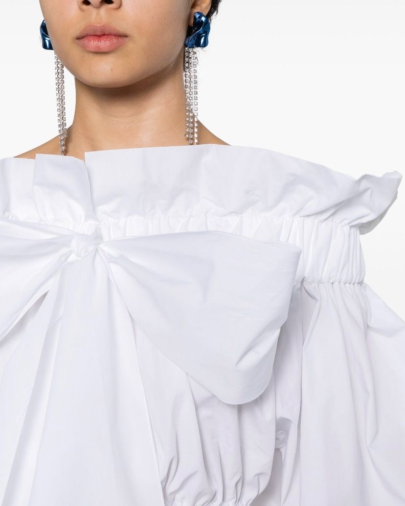 定価10万円以上]新品タグ付きPatou リボンディティール クロップド