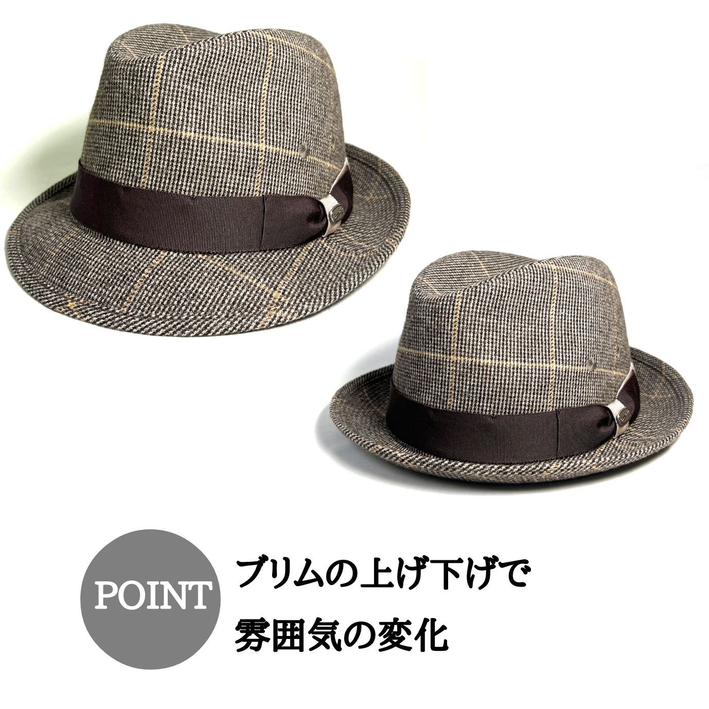 新作モデル 【Borsalino】中折れ ハット 天然草 パラシゾール