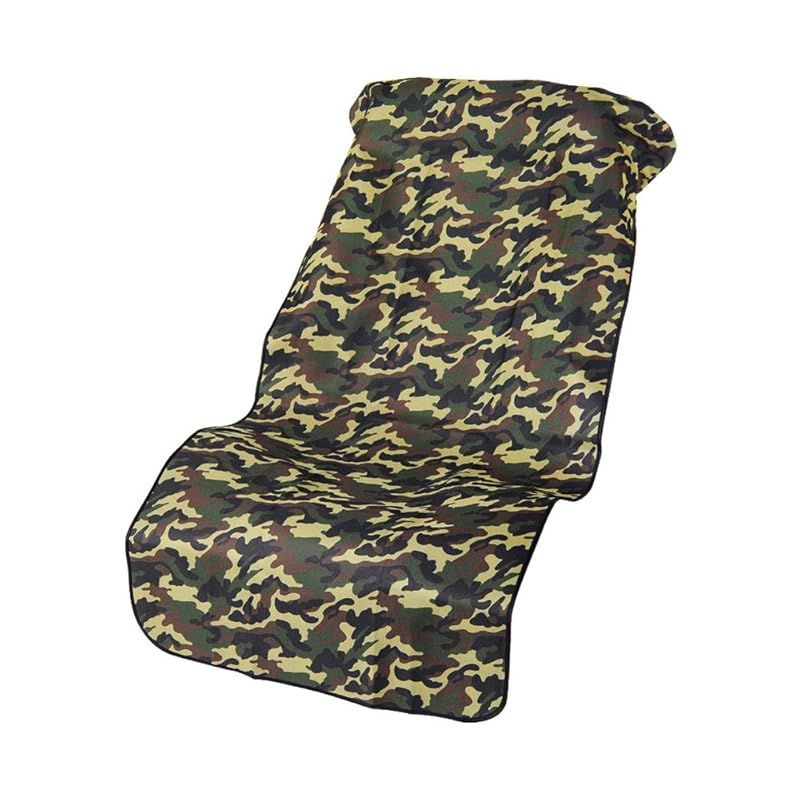 【新品】 エーモン(amon) 軽トラック・商用バン用品 汚れ防止シートカバー (軽トラック用) 迷彩 1