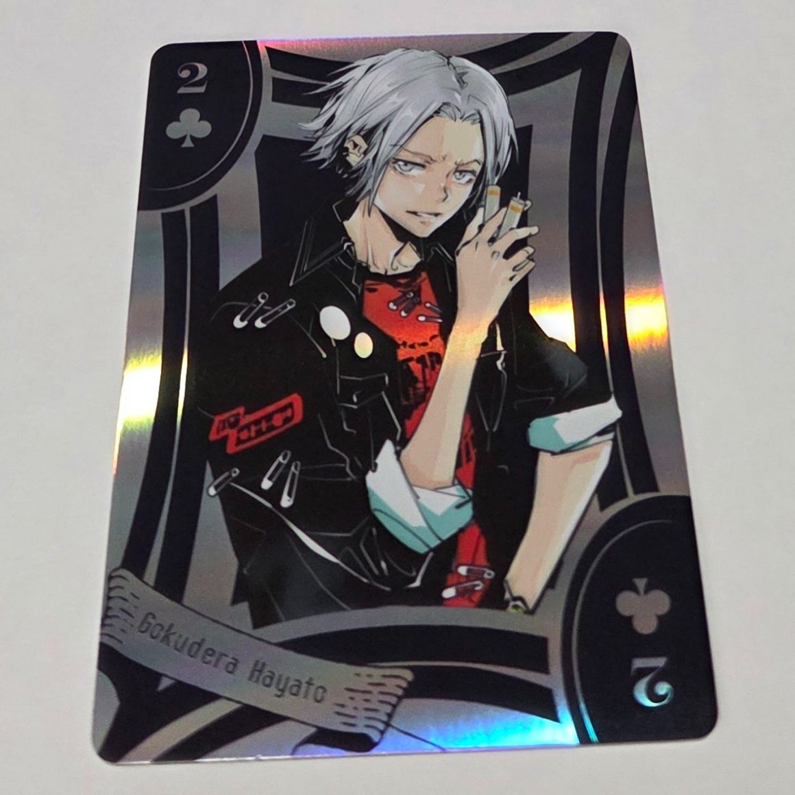 プリーモ　天野明展　オーロラトランプ　カード　トランプ　リボーン　ブロマイド 獄寺隼人 天野明展 オーロラトランプ カード トランプ リボーン